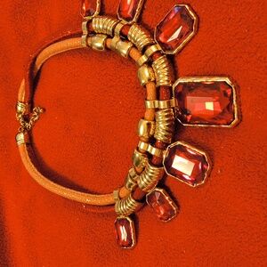 Very festive statement necklace